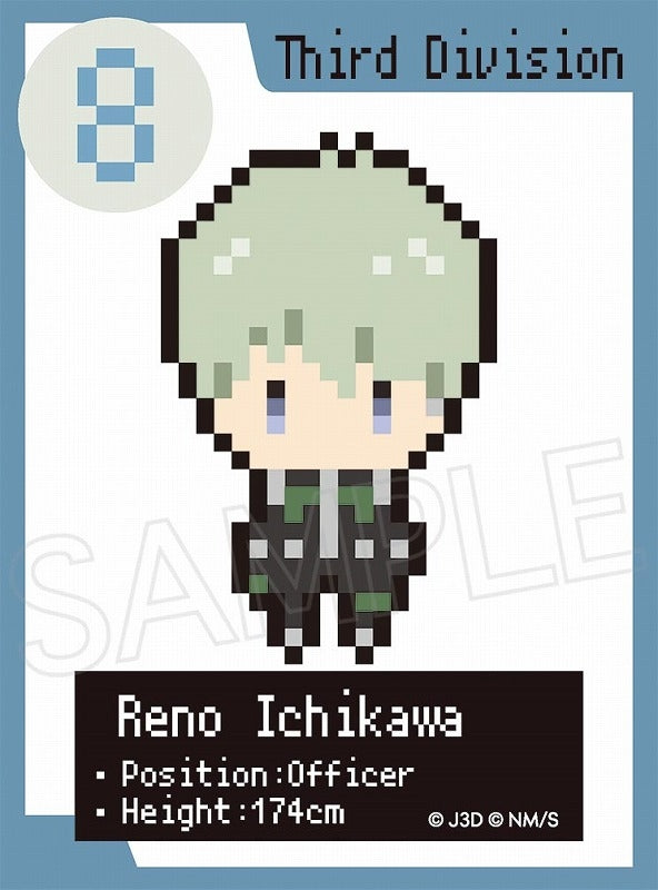 [Kaiju No. 8] Pixel Art Series Sticker Reno Ichikawa
