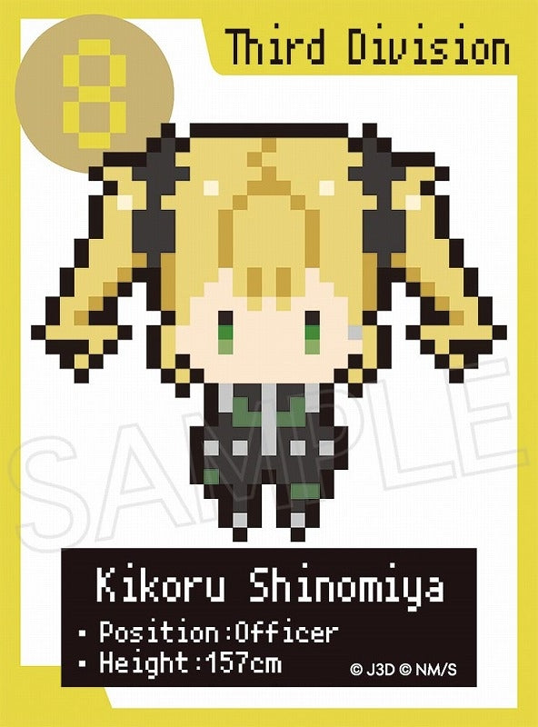 [Kaiju No. 8] Pixel Art Series Sticker Kikoru Shinomiya