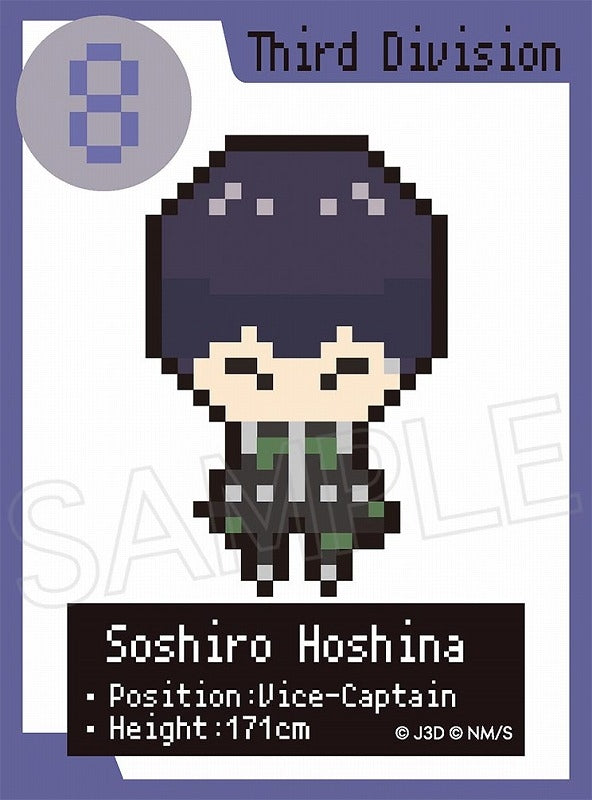 [Kaiju No. 8] Pixel Art Series Sticker Soshiro Hoshina