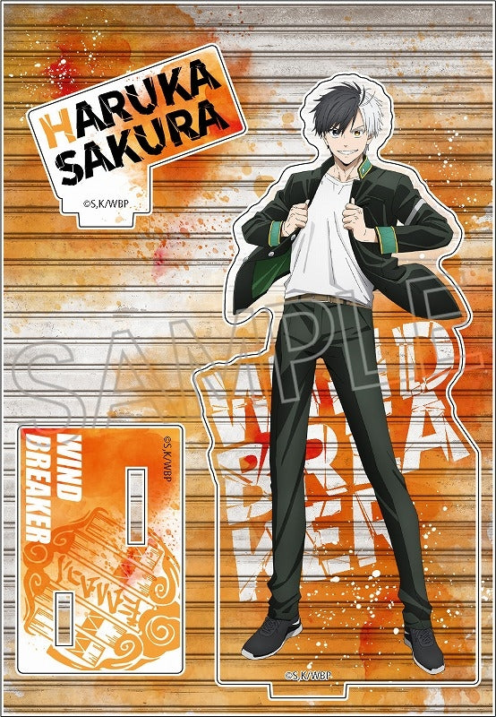 (Goods - Acrylic Stand) [WIND BREAKER] Wet Color Series Acrylic Stand Haruka Sakura