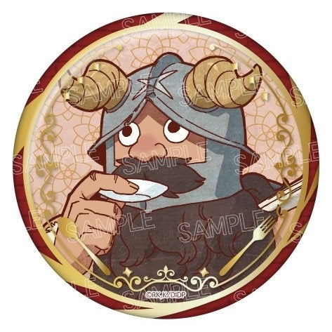[Delicious in Dungeon] Vintage Series Foil Stamping Button Badge Senshi