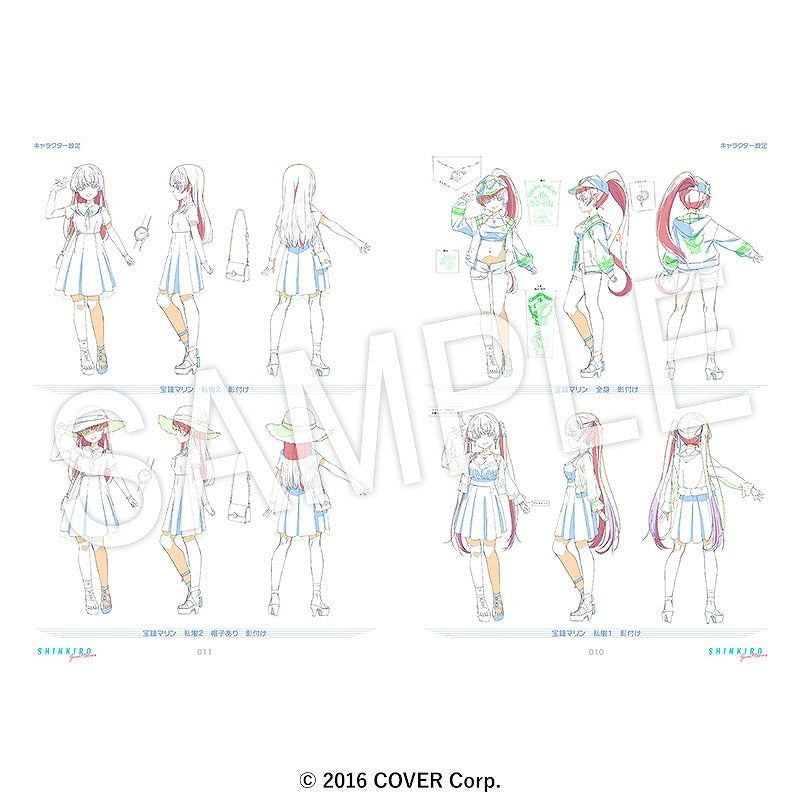 (Book - Art Book) GuraMarine "SHINKIRO" Animation Original Art Collection