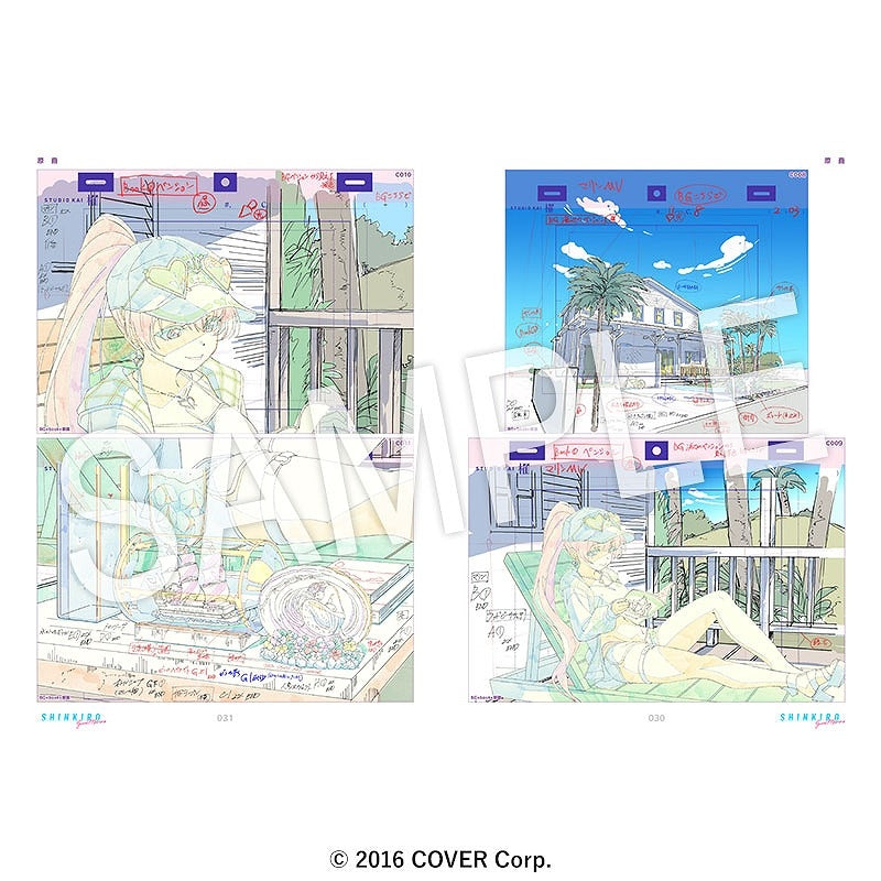 (Book - Art Book) GuraMarine "SHINKIRO" Animation Original Art Collection