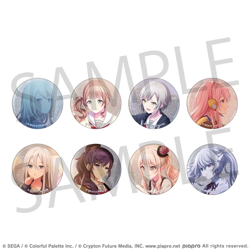 (Goods - Badge) Hatsune Miku: Colorful Stage! Glitter Badge Collection Vol. 1 A (Blind Box -Single)