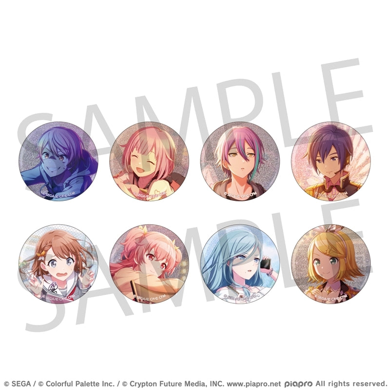 (Goods - Badge) Hatsune Miku: Colorful Stage! Glitter Badge Collection Vol. 1 B (Blind Box -Single)