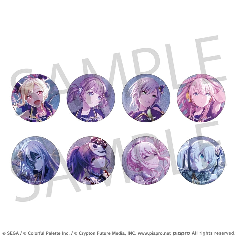 (Goods - Badge) Hatsune Miku: Colorful Stage! Glitter Badge Collection Vol. 2 A (Blind Box -Single)