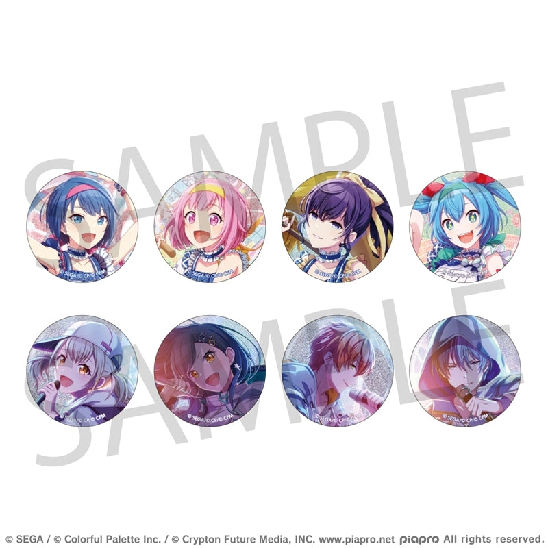 (Goods - Badge) Hatsune Miku: Colorful Stage! Glitter Badge Collection Vol. 2 C (Blind Box -Single)
