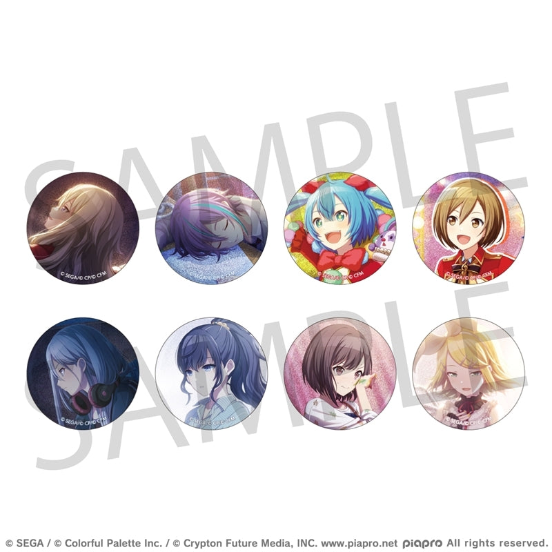 (Goods - Badge) Hatsune Miku: Colorful Stage! Glitter Badge Collection Vol. 3 A (Blind Box -Single)