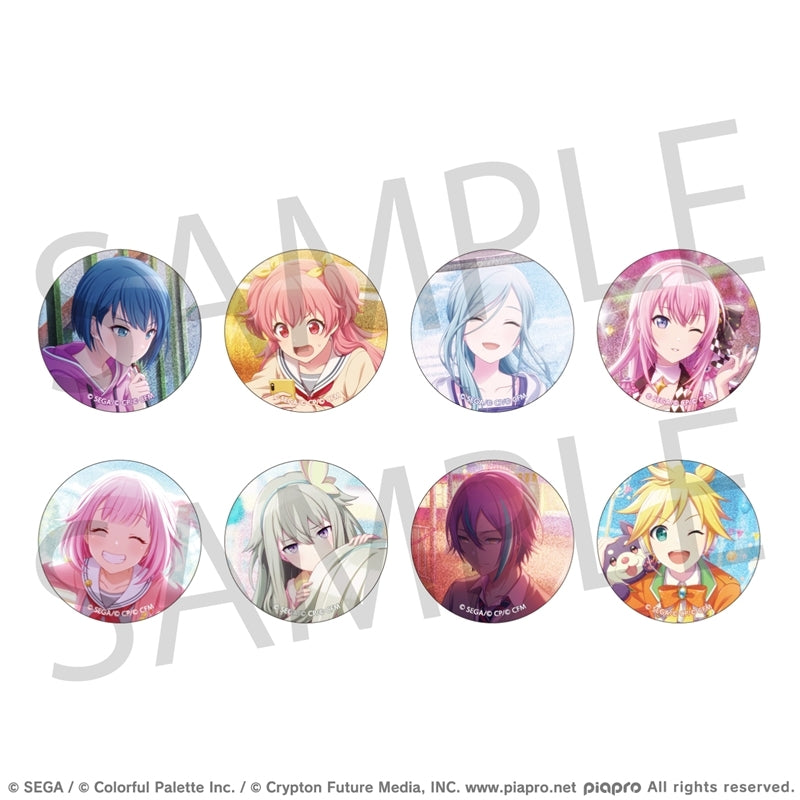 (Goods - Badge) Hatsune Miku: Colorful Stage! Glitter Badge Collection Vol. 3 B (Blind Box -Single)