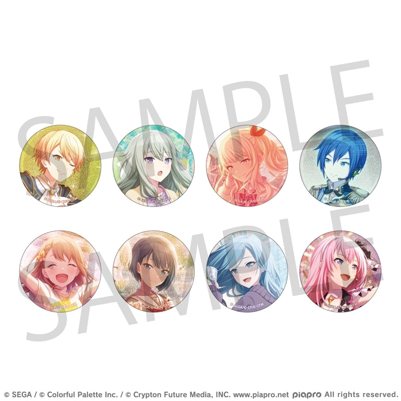 (Goods - Badge) Hatsune Miku: Colorful Stage! Glitter Badge Collection Vol. 5 A (Blind Box -Single)