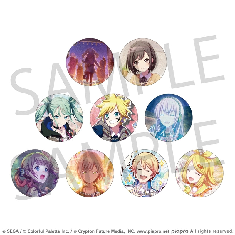 (Goods - Badge) Hatsune Miku: Colorful Stage! Glitter Badge Collection Vol. 5 B (Blind Box -Single)