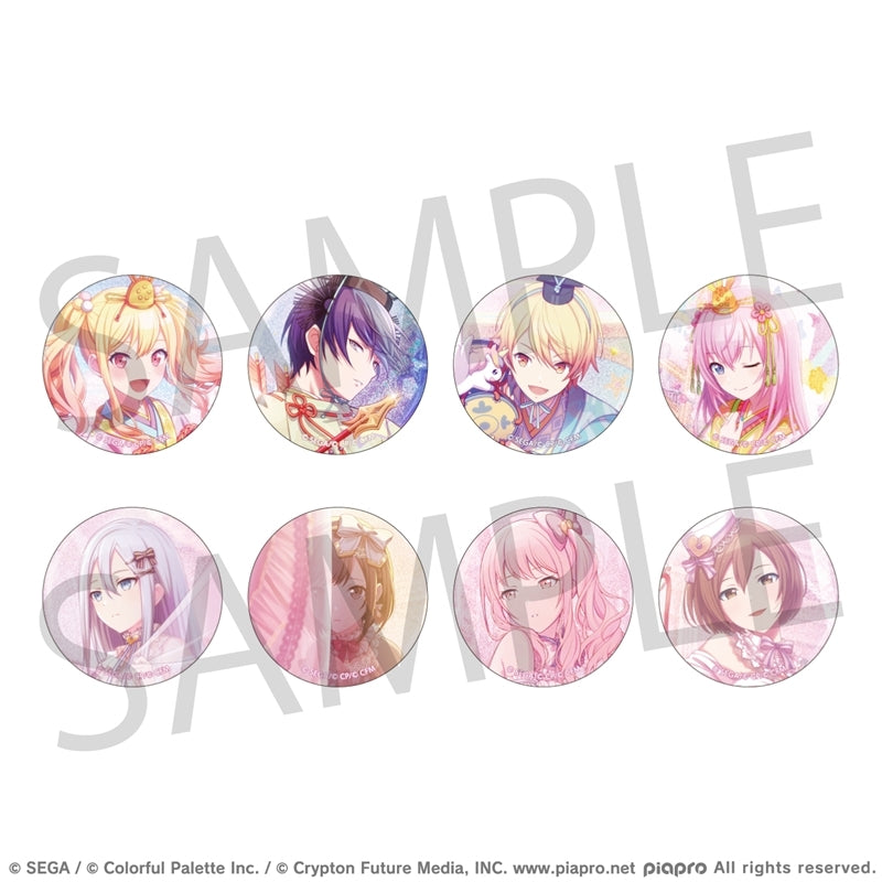 (Goods - Badge) Hatsune Miku: Colorful Stage! Glitter Badge Collection Vol. 6 C (Blind Box -Single)