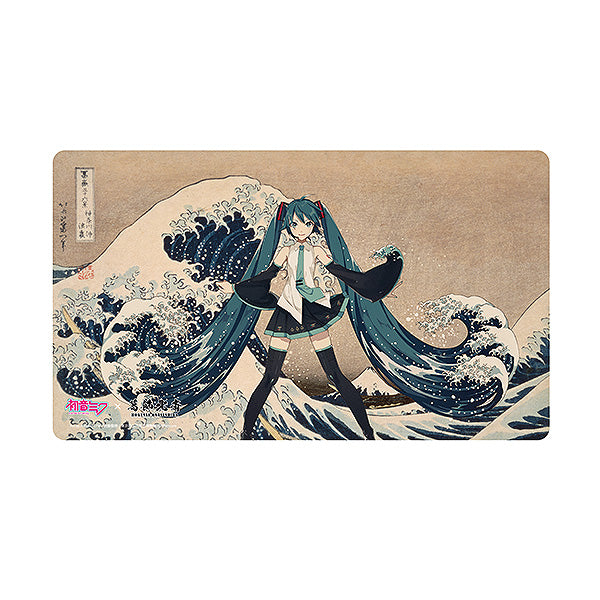 (Desk Mat) Hatsune Miku x Katsushika Hokusai The Great Wave off Kanagawa