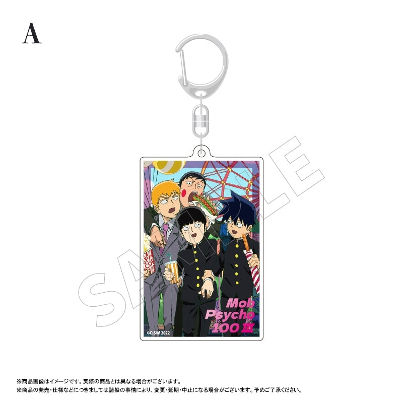 [Mob Psycho 100] Square Keychain Vol. 2 A
