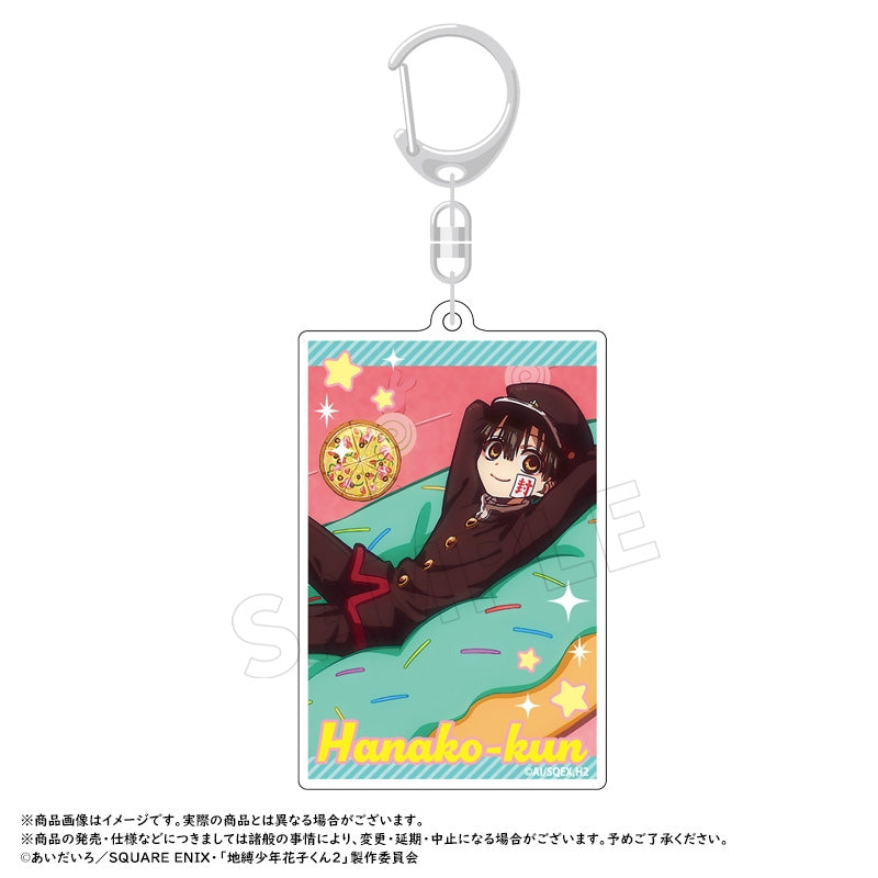 [Toilet-Bound Hanako-Kun] Short Anime Houkago Shounen Hanako-kun Square Keychain A