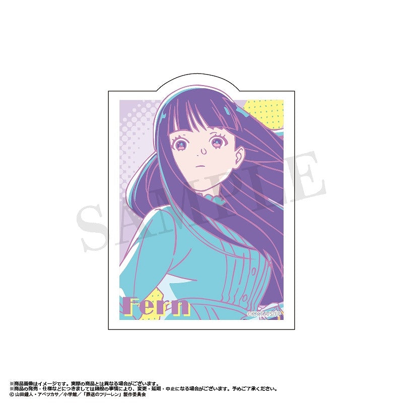 (Goods - Sticker) Frieren: Beyond Journey's End Retro Pop  Sticker Fern