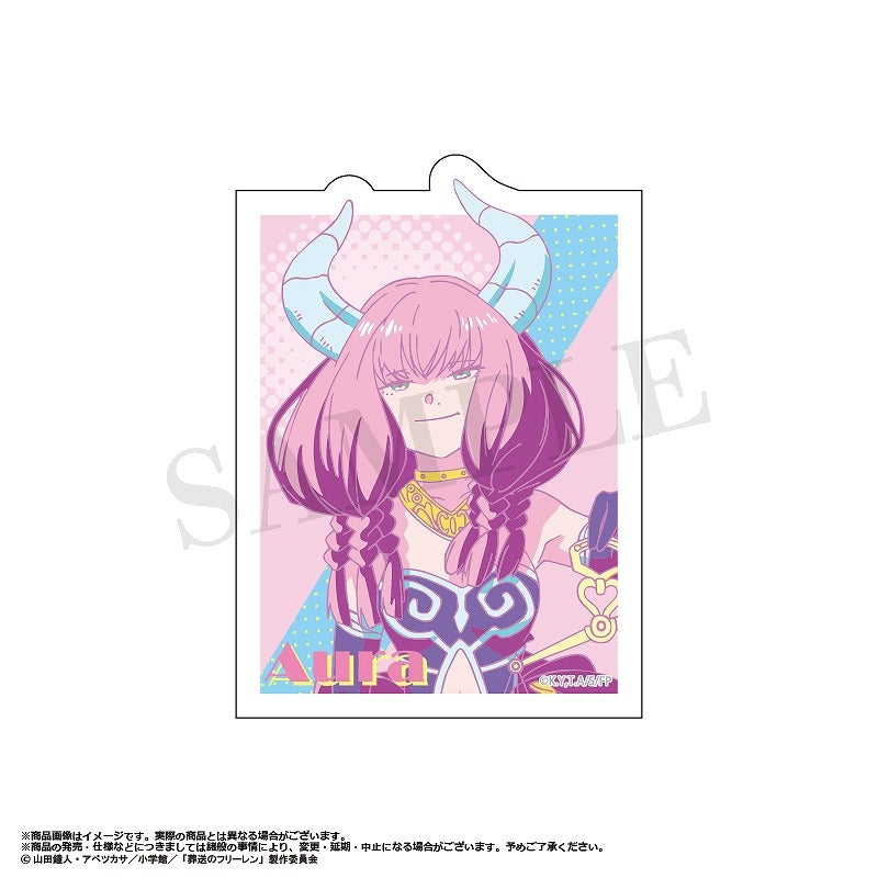 (Goods - Sticker) Frieren: Beyond Journey's End Retro Pop  Sticker Aura