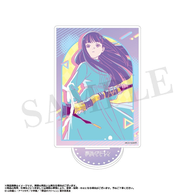 (Goods - Acrylic Stand) Frieren: Beyond Journey's End Retro Pop  Acrylic Stand Ver. C