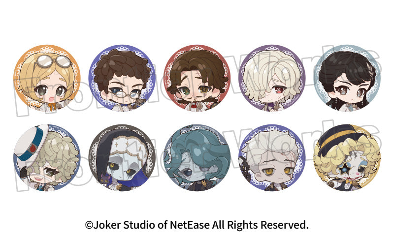 (Goods - Badge) Identity V AGF The Noble Welcome Mini Character Trading Can Badge (Blind Box -Single)