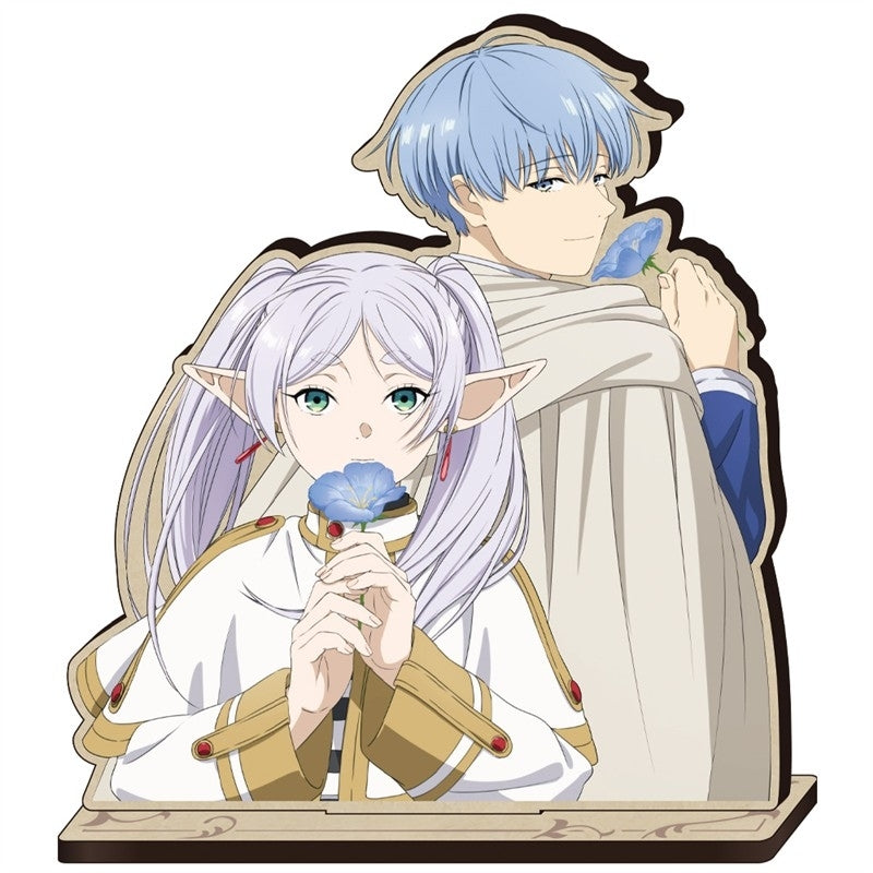 (Goods - Acrylic Stand) Frieren: Beyond Journey's End MOKU-Sta Wooden Frieren & Himmel