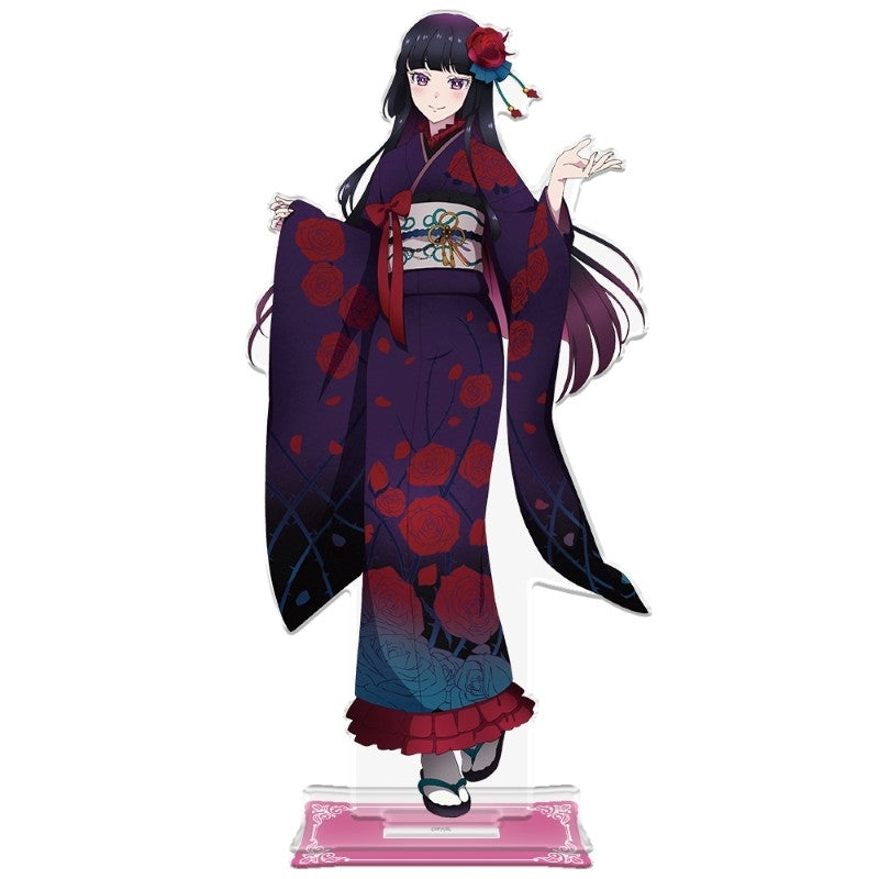 (Goods - Acrylic Stand) Rock Is a Lady's Modesty Furisode Big Acrylic Stand Otoha Kurogane