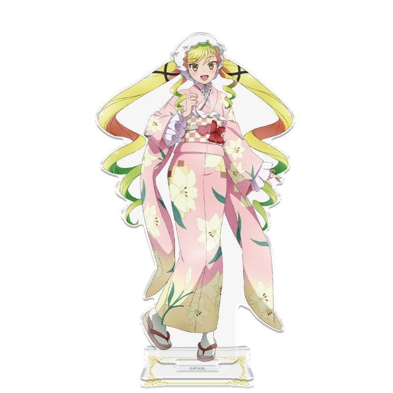 (Goods - Acrylic Stand) Rock Is a Lady's Modesty Furisode Acrylic Stand Lilisa Suzunomiya