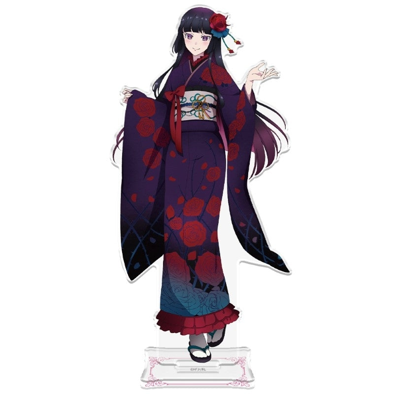 (Goods - Acrylic Stand) Rock Is a Lady's Modesty Furisode Acrylic Stand Otoha Kurogane