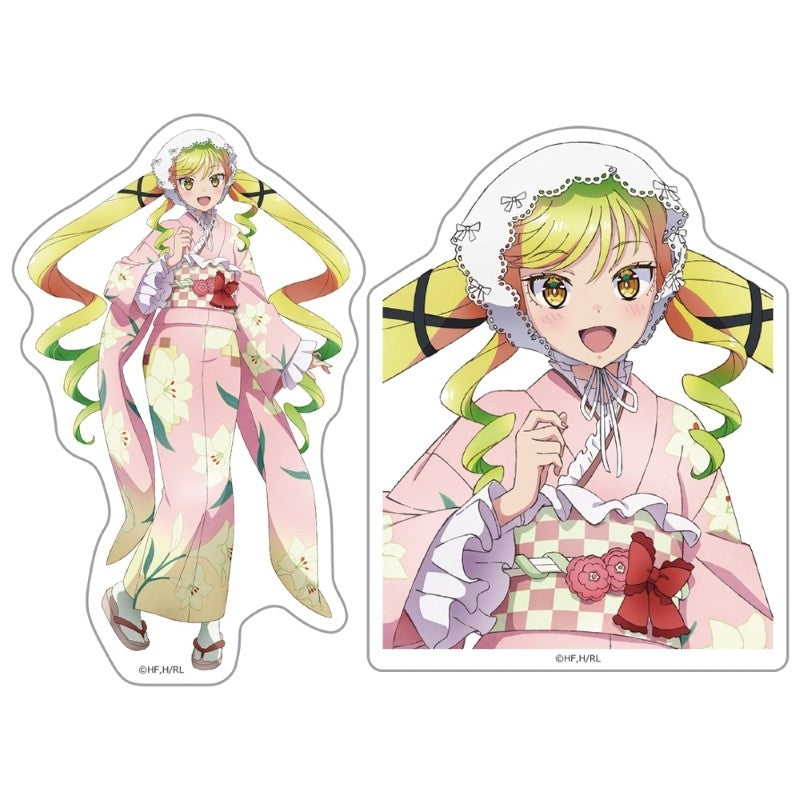 (Goods - Sticker) Rock Is a Lady's Modesty Furisode Sticker Set Lilisa Suzunomiya