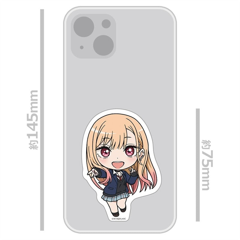 (Goods - Sticker) TV Anime - My Dress-Up Darling Season 2 Die-cut Sticker Marin Kitagawa Chibi ver.
