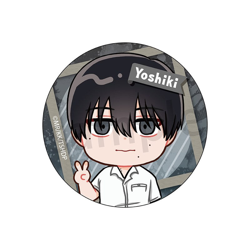 (Goods - Badge) The Summer Hikaru Died Button Badge Yoshiki
