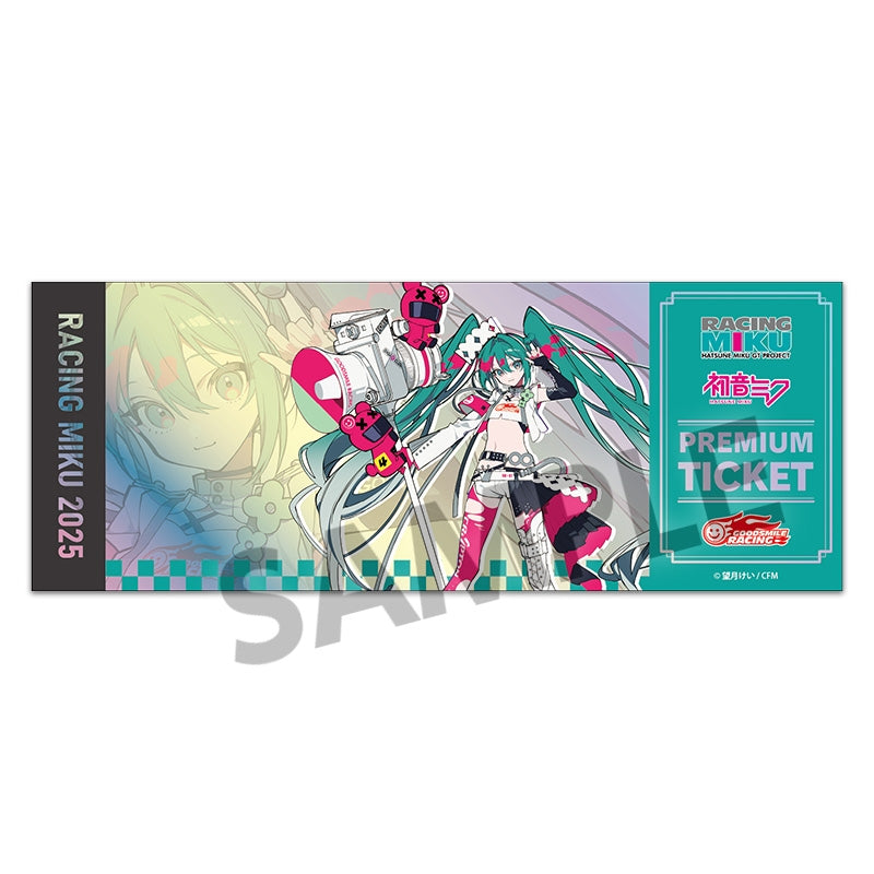(Goods - Card) Racing Miku 2025 Ver. Trading Holographic Ticket Style Card (Blind Box -Single)