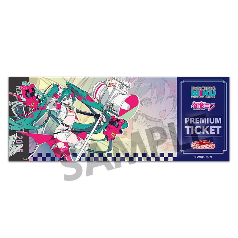 (Goods - Card) Racing Miku 2025 Ver. Trading Holographic Ticket Style Card (Blind Box -Single)