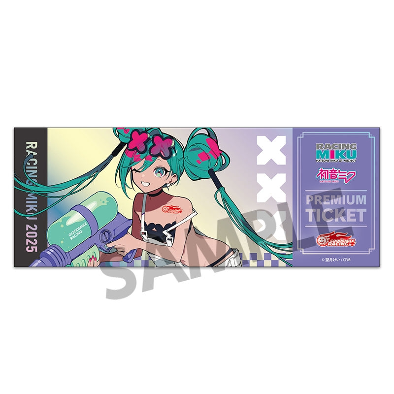 (Goods - Card) Racing Miku 2025 Ver. Trading Holographic Ticket Style Card (Blind Box -Single)