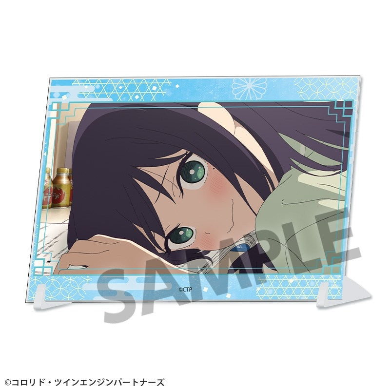 (Goods - Ornament) Cosmic Princess Kaguya! A6 Visual Acrylic Plate Iroha Sakayori/Real