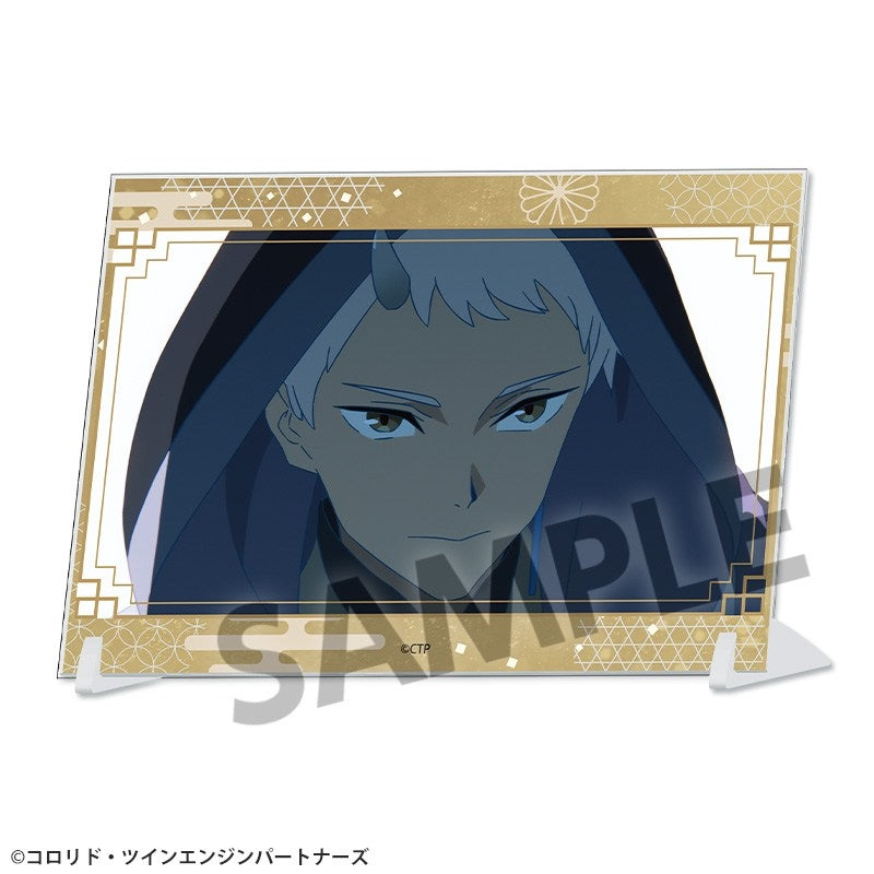 (Goods - Ornament) Cosmic Princess Kaguya! A6 Visual Acrylic Plate Rai Komazawa