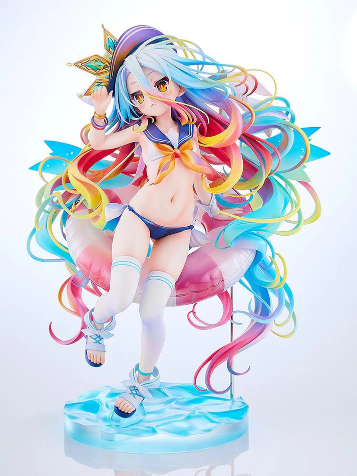 (1/7 Scale Figure) No Game No Life Shiro: Sailor-Style Swimsuit Ver.
