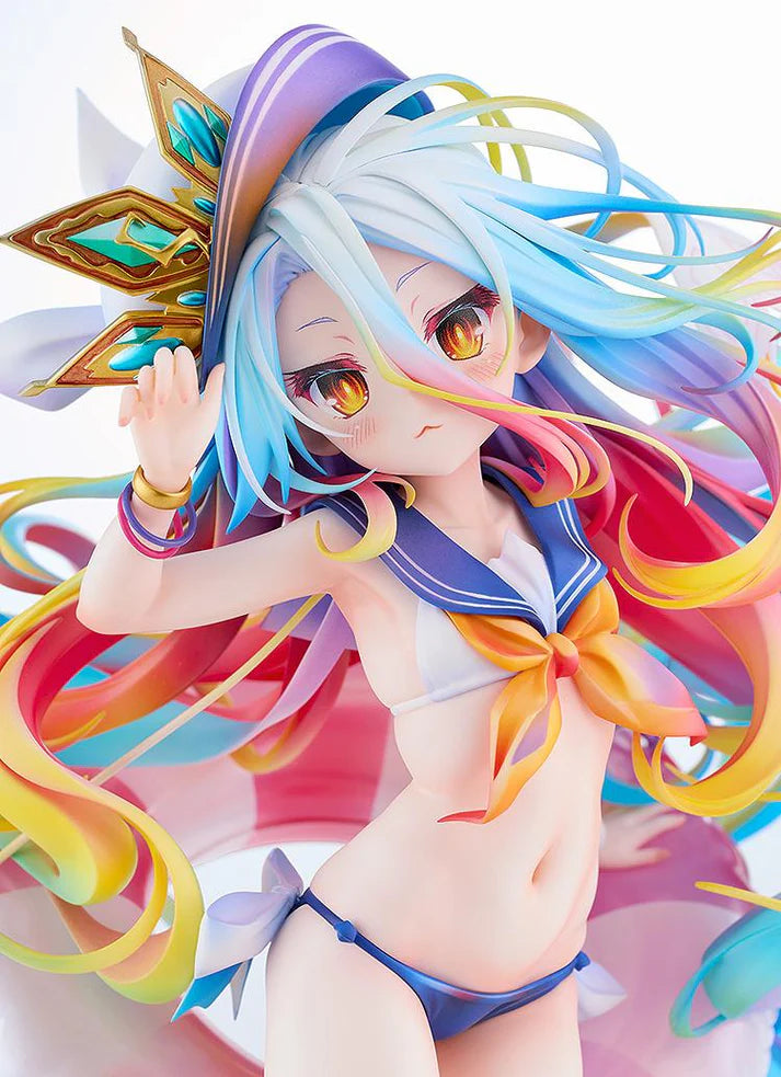 (1/7 Scale Figure) No Game No Life Shiro: Sailor-Style Swimsuit Ver.