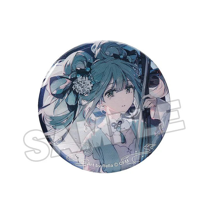 (Badge) Vocaloid Hatsune Miku Pinback Button: Han Gong Qiu Yue Ver.