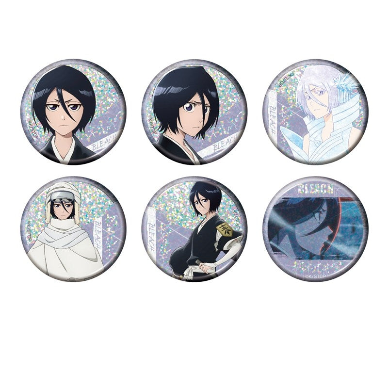 (Goods - Badge) Bleach: Thousand-Year Blood War Trading HolographicButton Badge Rukia Kuchiki (Blind Box -Single)