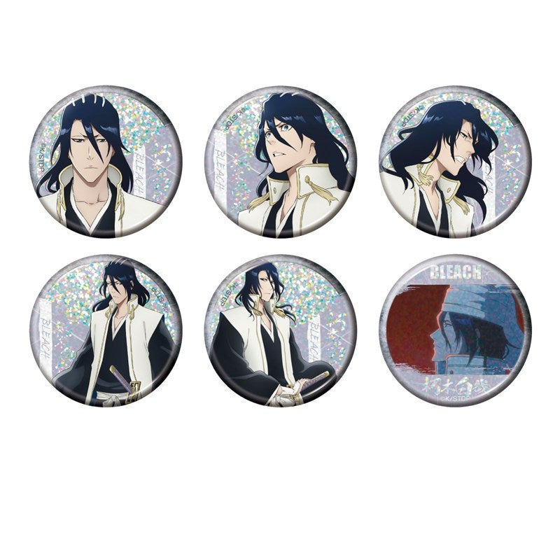 (Goods - Badge) Bleach: Thousand-Year Blood War Trading HolographicButton Badge Byakuya Kuchiki (Blind Box -Single)