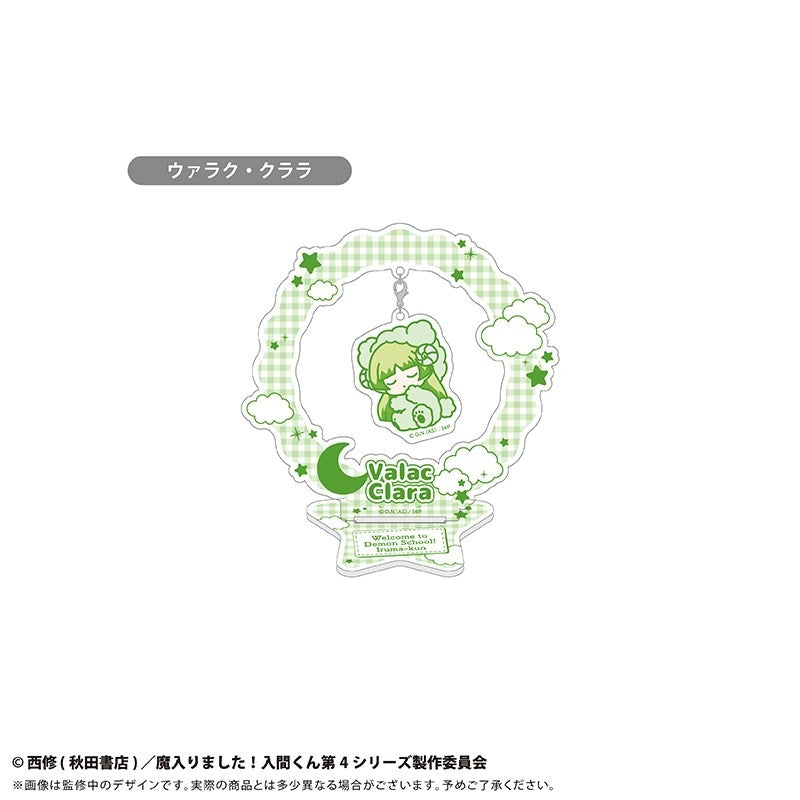(Goods - Acrylic Stand) Welcome to Demon School! Iruma-kun Oyasumi Goodnight Series Yura Yura Acrylic Stand Clara Valac