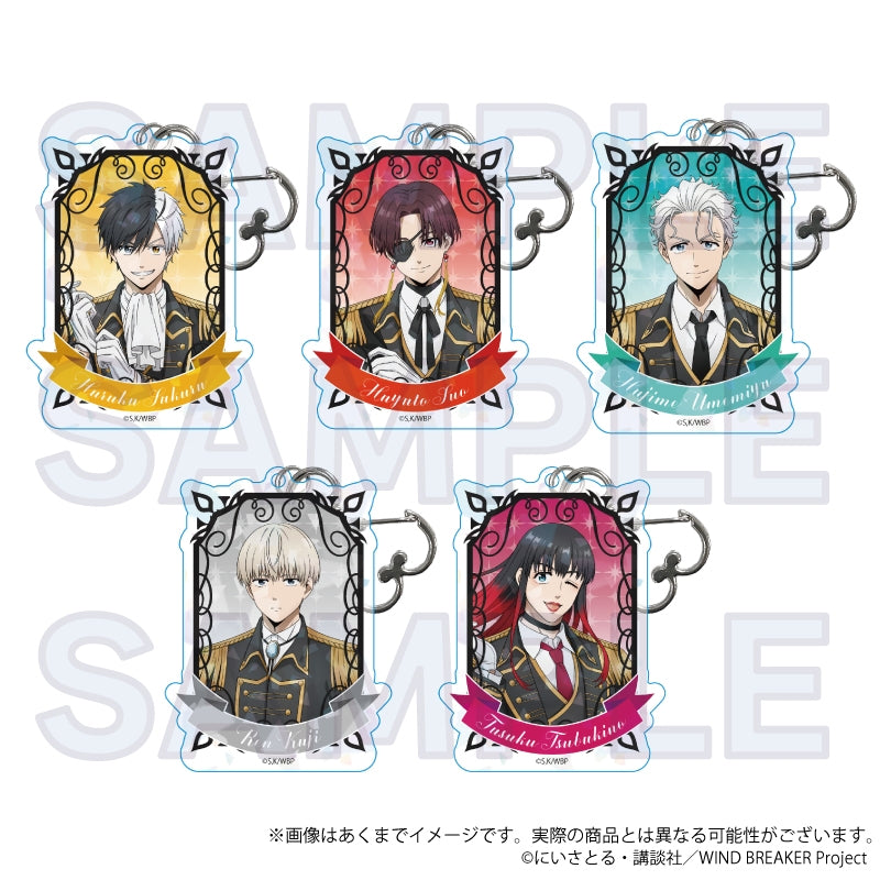 (Goods - Keychain) WIND BREAKER HolographicAcrylic Keychain Knight Ver. Hayato Suo