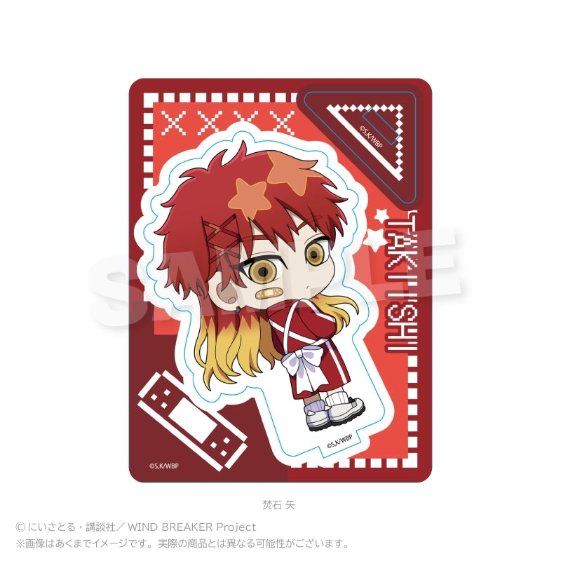 (Goods - Acrylic Stand) WIND BREAKER Chibi Stand Trackwear and Apron ver. Chika Takiishi