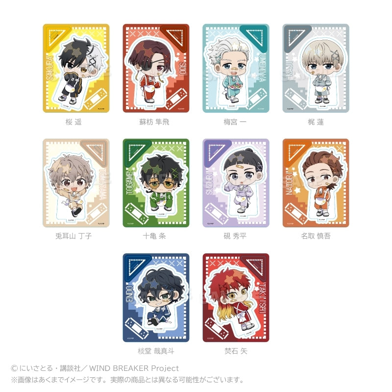 (Goods - Acrylic Stand) WIND BREAKER Chibi Stand Trackwear and Apron ver. Chika Takiishi