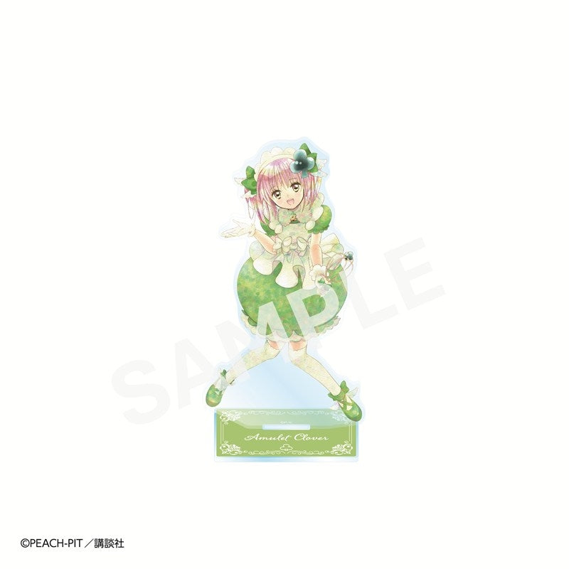 (Goods - Acrylic Stand) Shugo Chara! Charafu Light Acrylic Stand / Amulet Clover