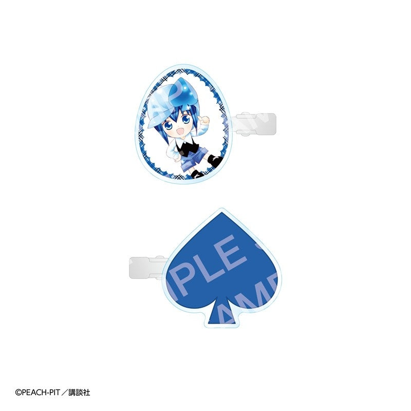 (Goods - Accessory) Shugo Chara! Acrylic Hair Pin Miki