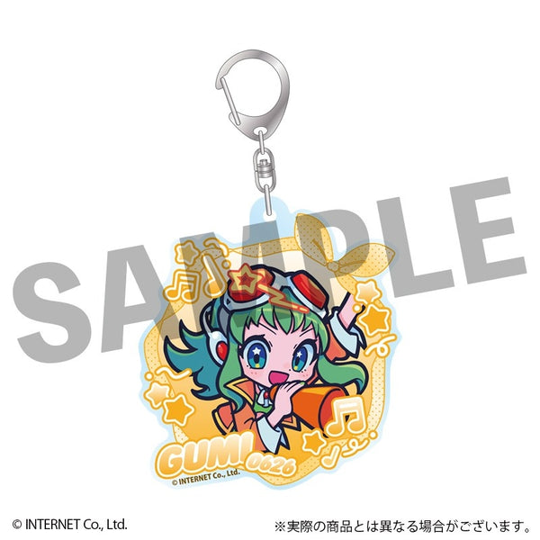 VVV MUSIC LIVE GUMI アクキー Goods - Keychain) VOCALOID GUMI Fure Friends Acrylic Keychain Megapho
