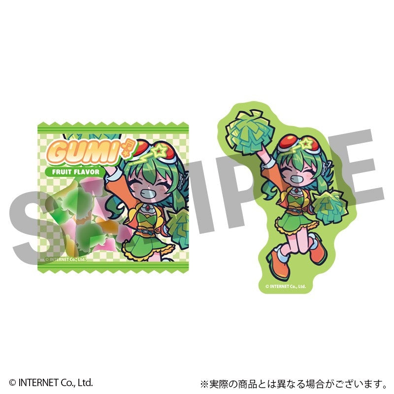 (1BOX=6)(Goods - Sticker) VOCALOID GUMI Trading Fure Friends Sticker(Blind Box -Single)