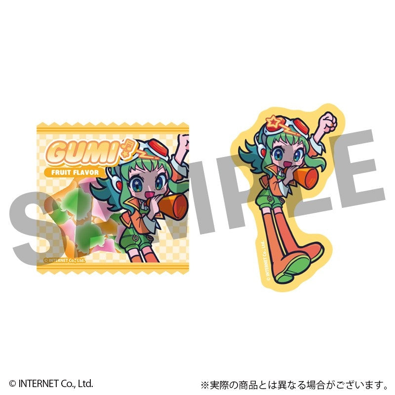 (1BOX=6)(Goods - Sticker) VOCALOID GUMI Trading Fure Friends Sticker(Blind Box -Single)