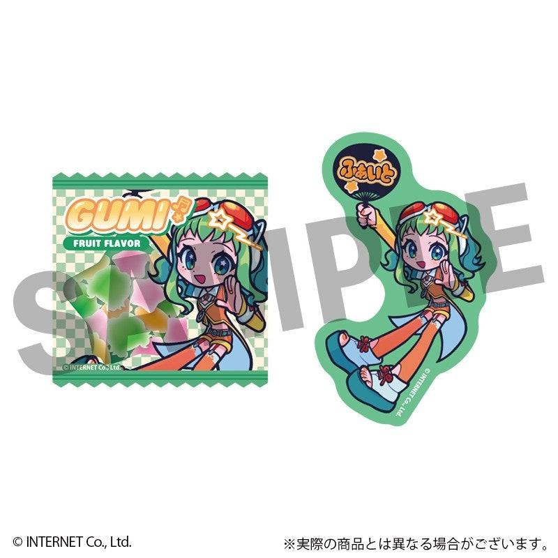 (1BOX=6)(Goods - Sticker) VOCALOID GUMI Trading Fure Friends Sticker(Blind Box -Single)